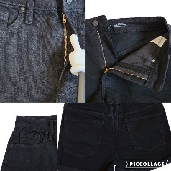 Old Navy black jack High Rise OG Straight 3 in secret smooth pockets shorts sz 6 - Picture 7 of 11